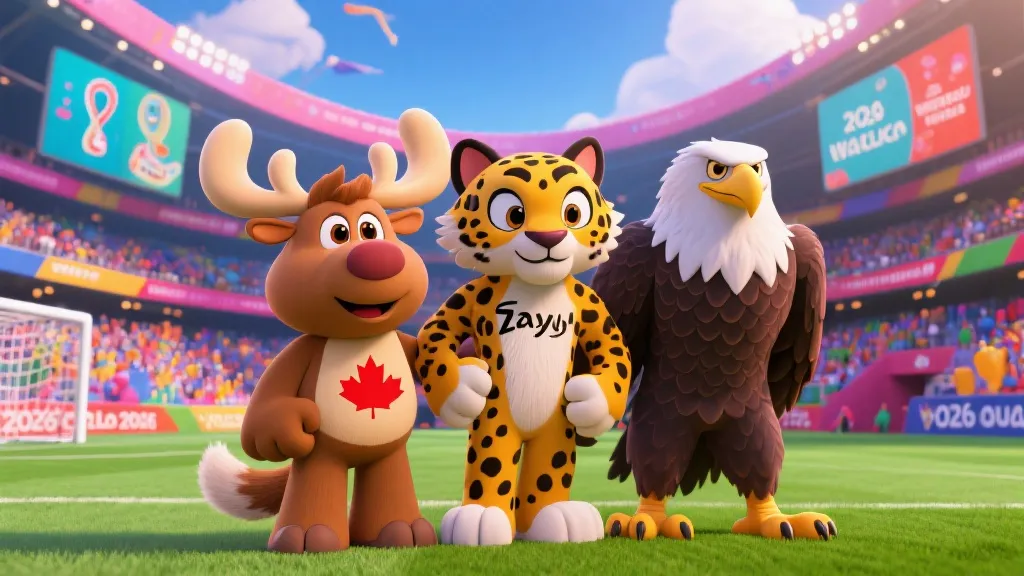 揭秘2026世界杯吉祥物：Maple、Zayu与Clutch背后的文化密码与狂欢寓意